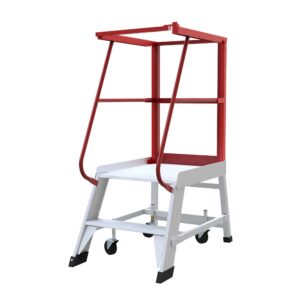 Taburete con plataforma