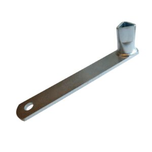 Llave triangular para pilona urbana