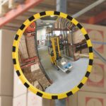 Espejo de seguridad industrial para almacenes y centros logísticos