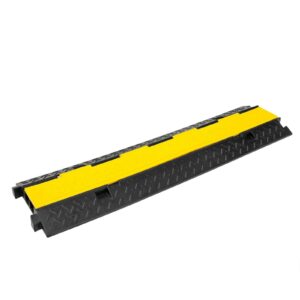 rampa pasacables con 2 canaletas