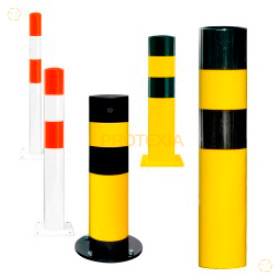 Postes, pilonas y bolardos